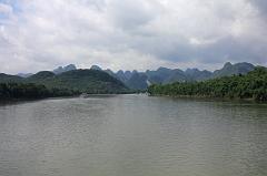 499-Guilin,fiume Li,14 luglio 2014
